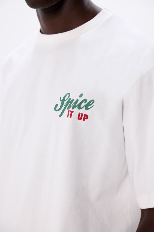 Springfield Camiseta spice it up marfil