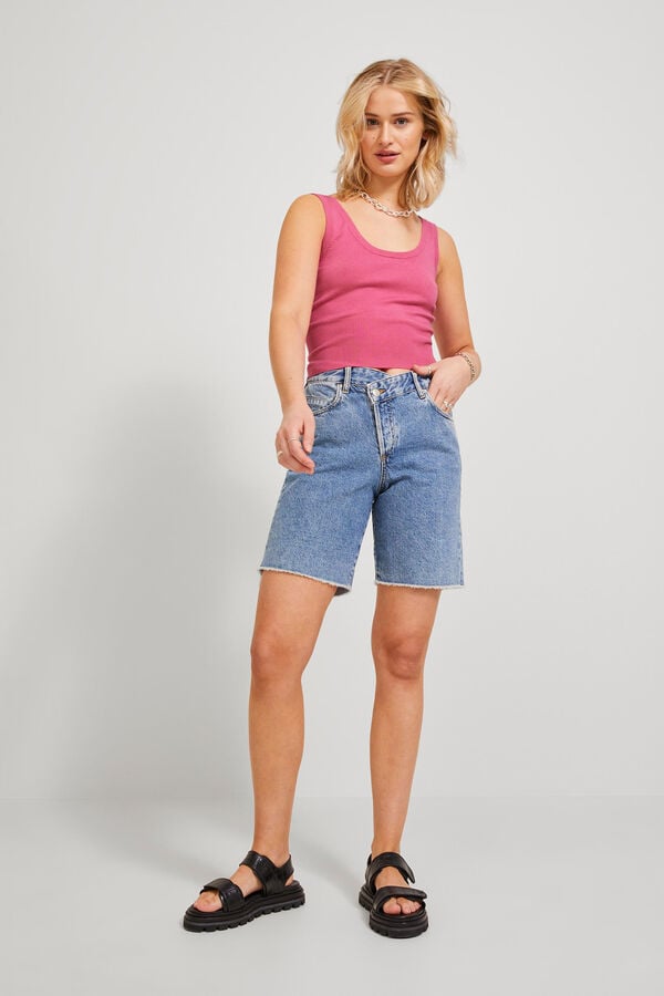 Jack & Jones Top de punto de tirantes anchos morado/lila