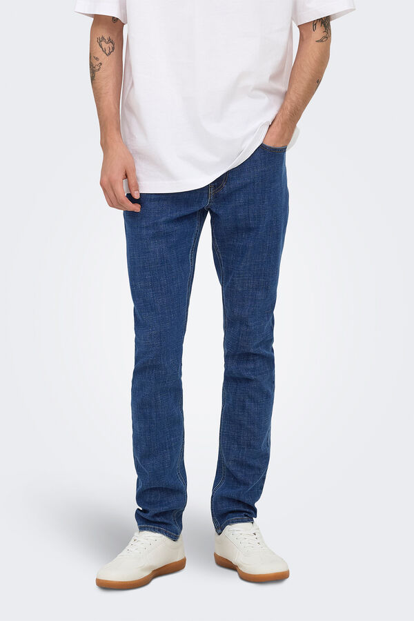 Only & Sons Jeans slim fit azul