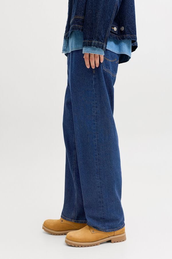 Jack & Jones Vaquero baggy cinco bolsillos azul