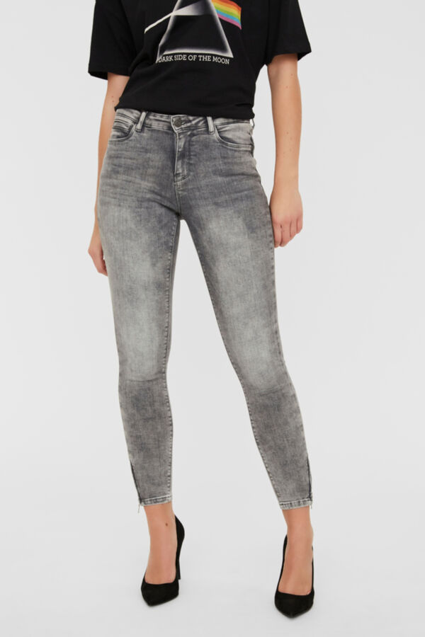 Springfield Jeans skinny cinza