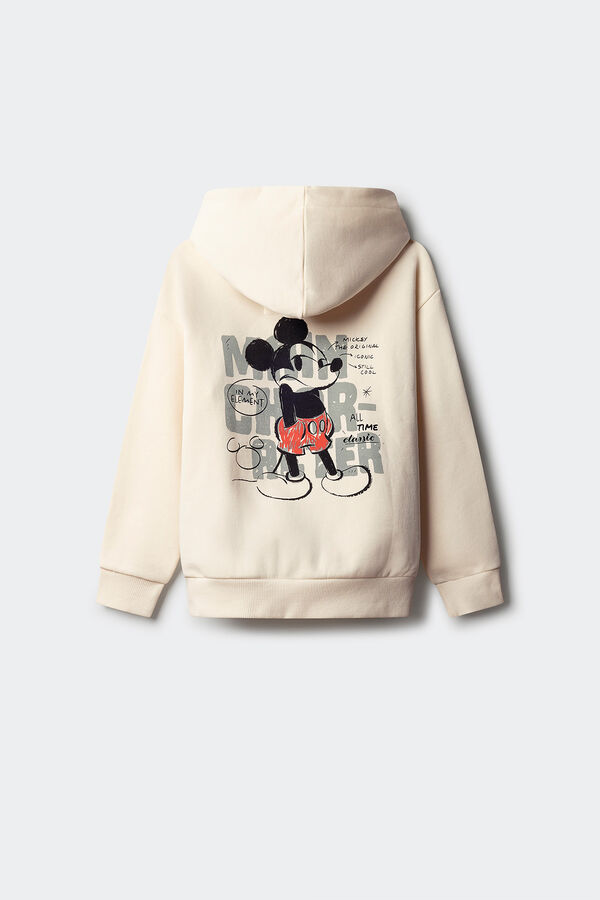 Springfield Kids Sudadera con capucha mickey ni&ntilde;o blanco