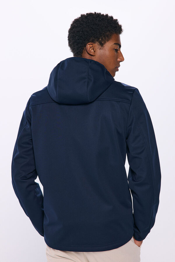 Springfield Parka t&eacute;cnica shoftshell azul