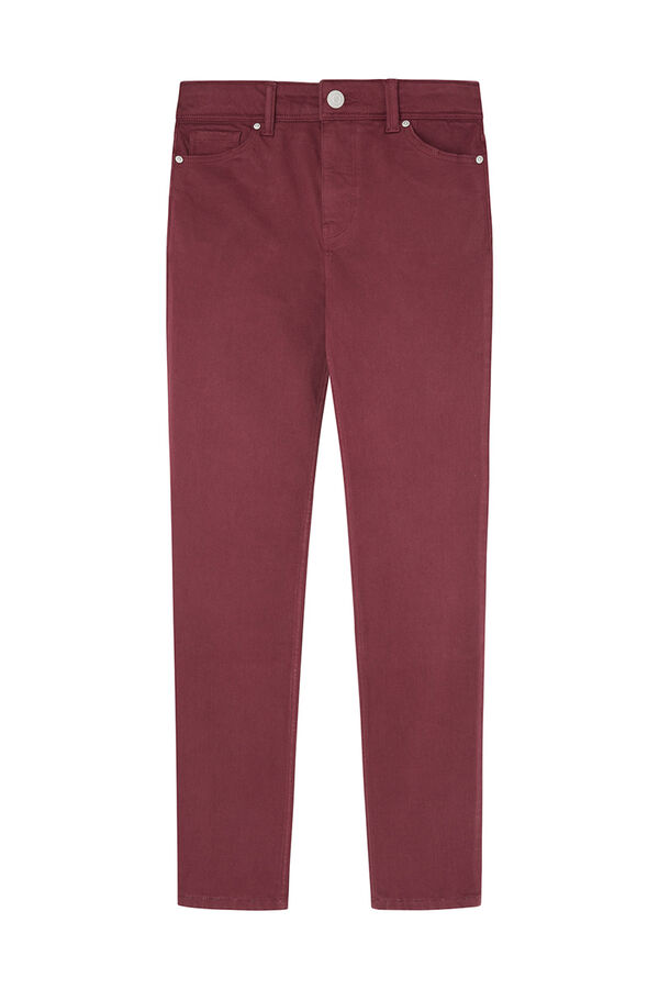 Springfield Jeans Slim Color rojo