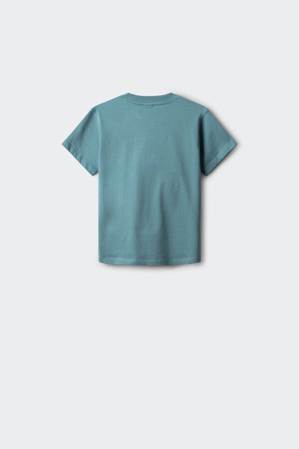 Springfield Kids Camiseta Skate ni&ntilde;o azul