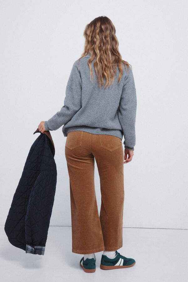 Springfield Pantalones sailor pana tostado