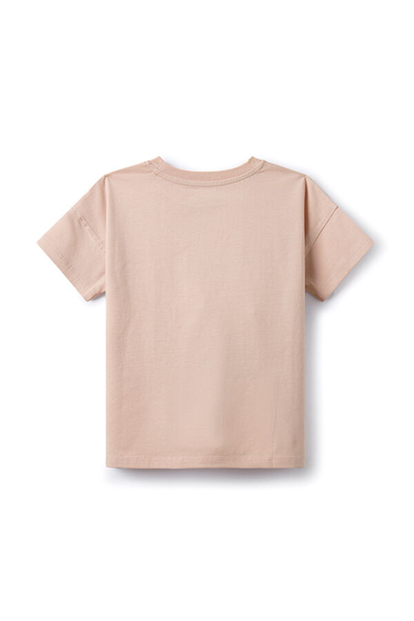 Springfield Kids T-shirt Rolling Stones menina rosa