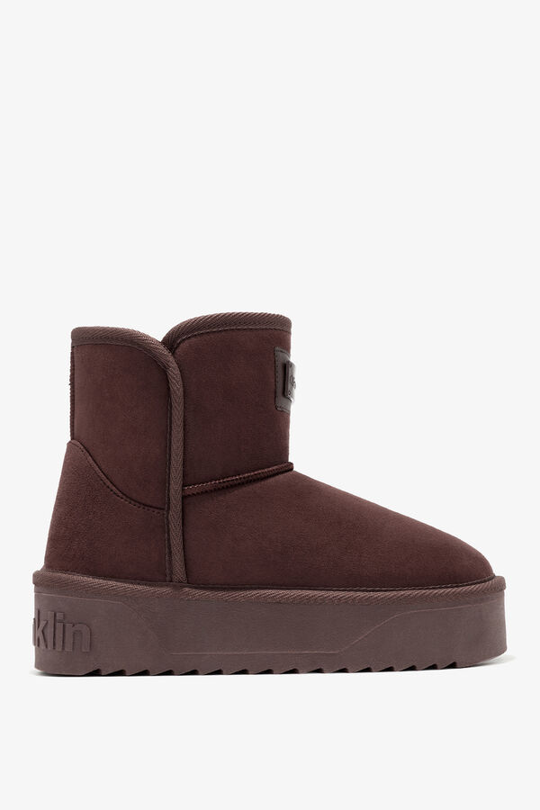 D. Franklin Botines Nordic bajos marr&oacute;n