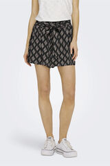 Only Calças curtas laço preto