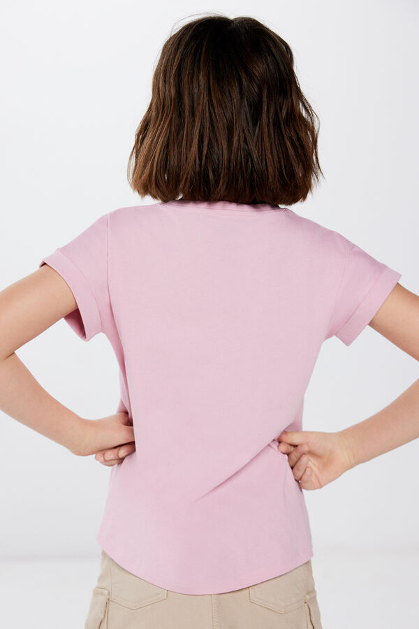 Springfield Kids Camiseta Mickey Mouse ni&ntilde;a rosa