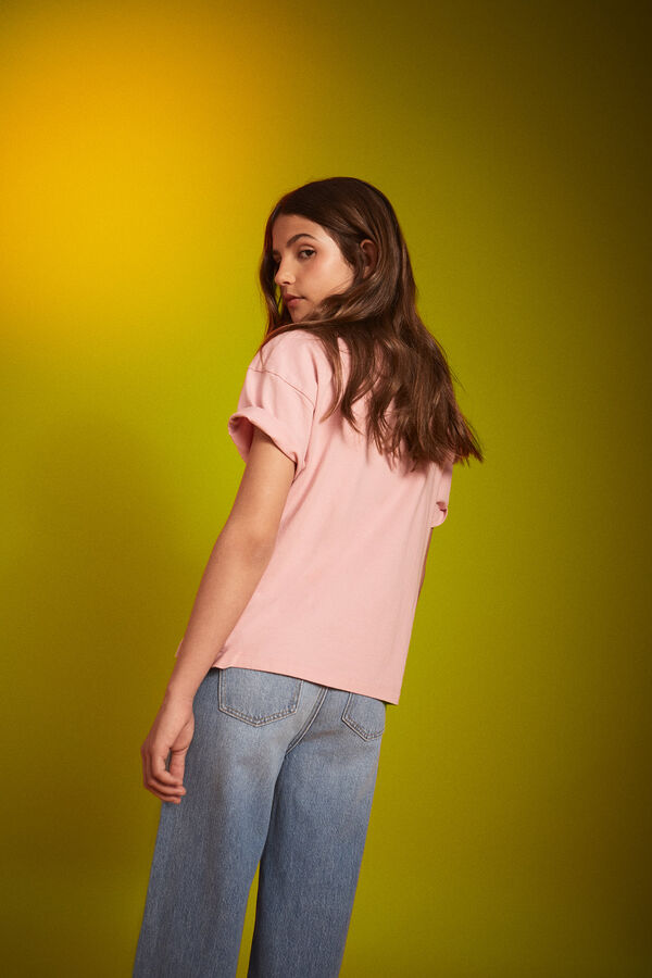 Springfield Kids Camiseta do Projeto Bebês de Uganda rosa