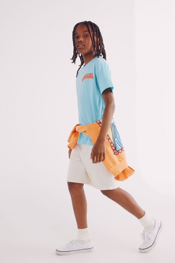 Springfield Kids Camiseta cabana ni&ntilde;o azul