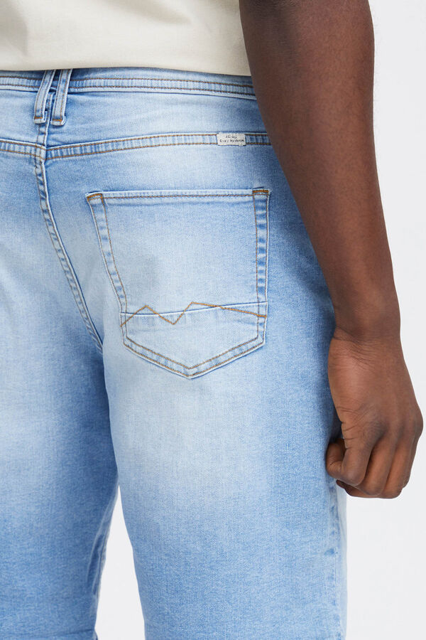 Blend Bermuda Denim - Twister Fit azul