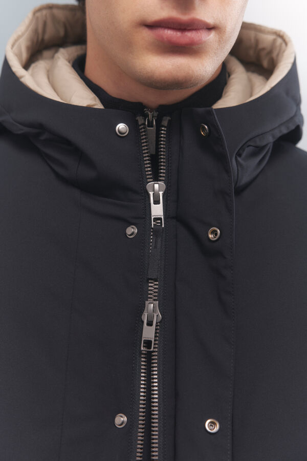 Springfield Chaqueta acolchada t&eacute;rmica azul