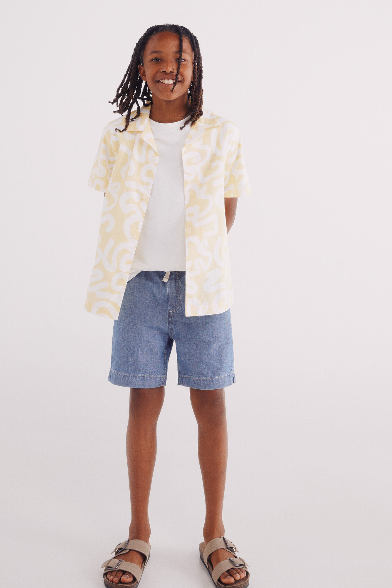 Springfield Kids Bermuda chambray para ni&ntilde;o