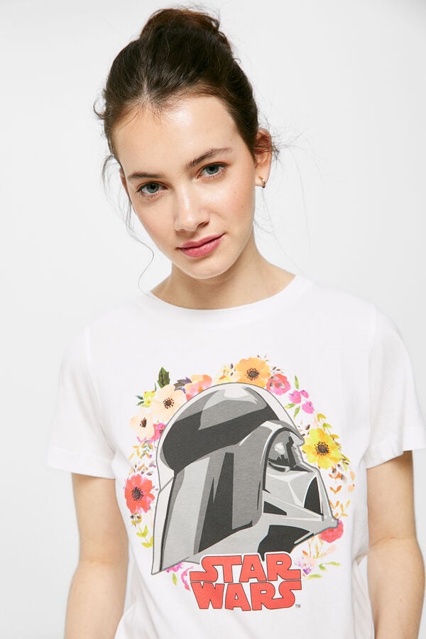 Springfield T-shirt "Star Wars" ocre