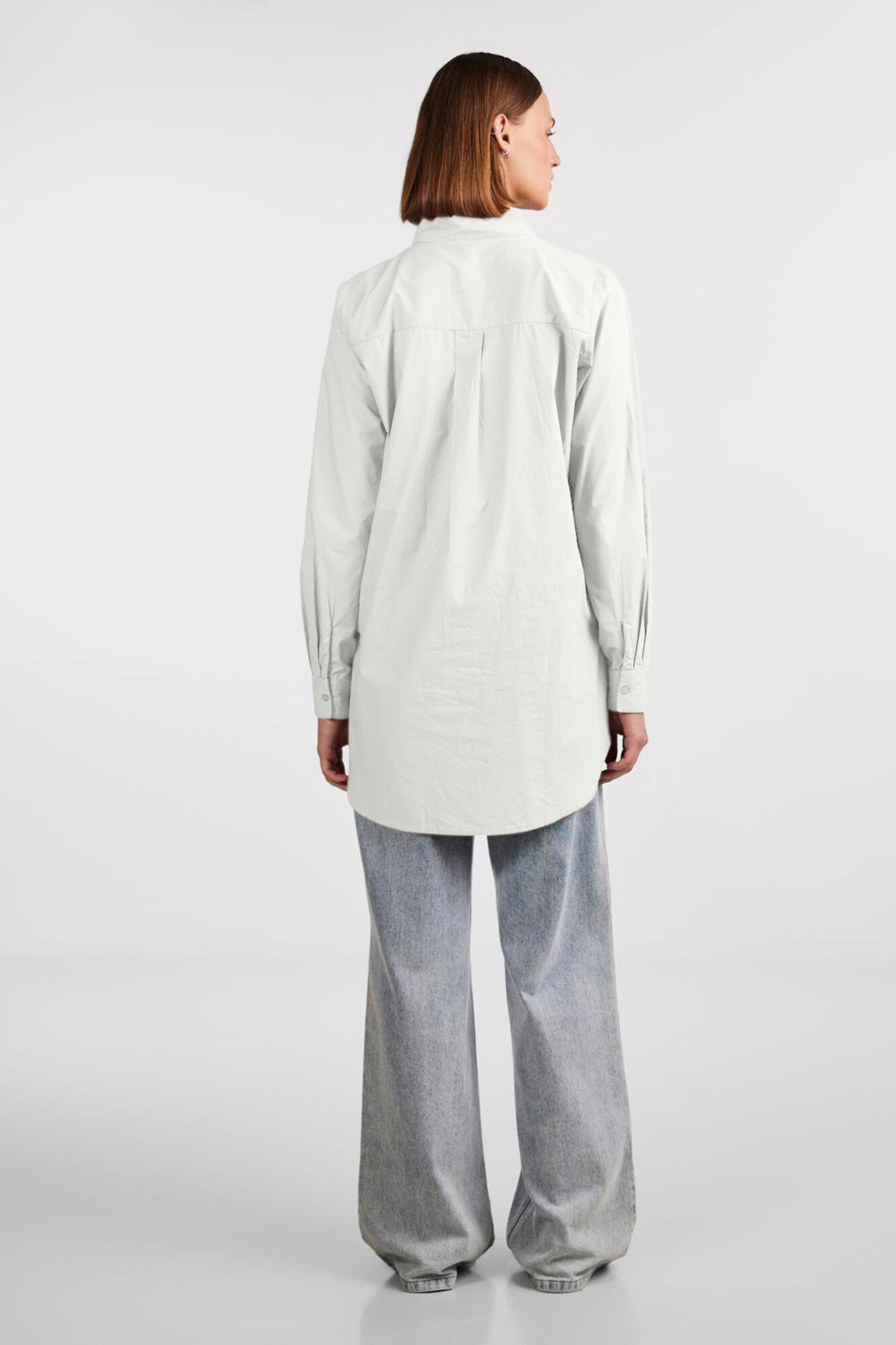 Pieces Camisa basica de algod&oacute;n