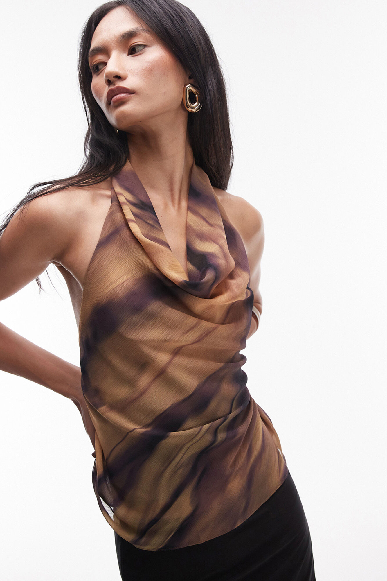 Topshop Top halter neck