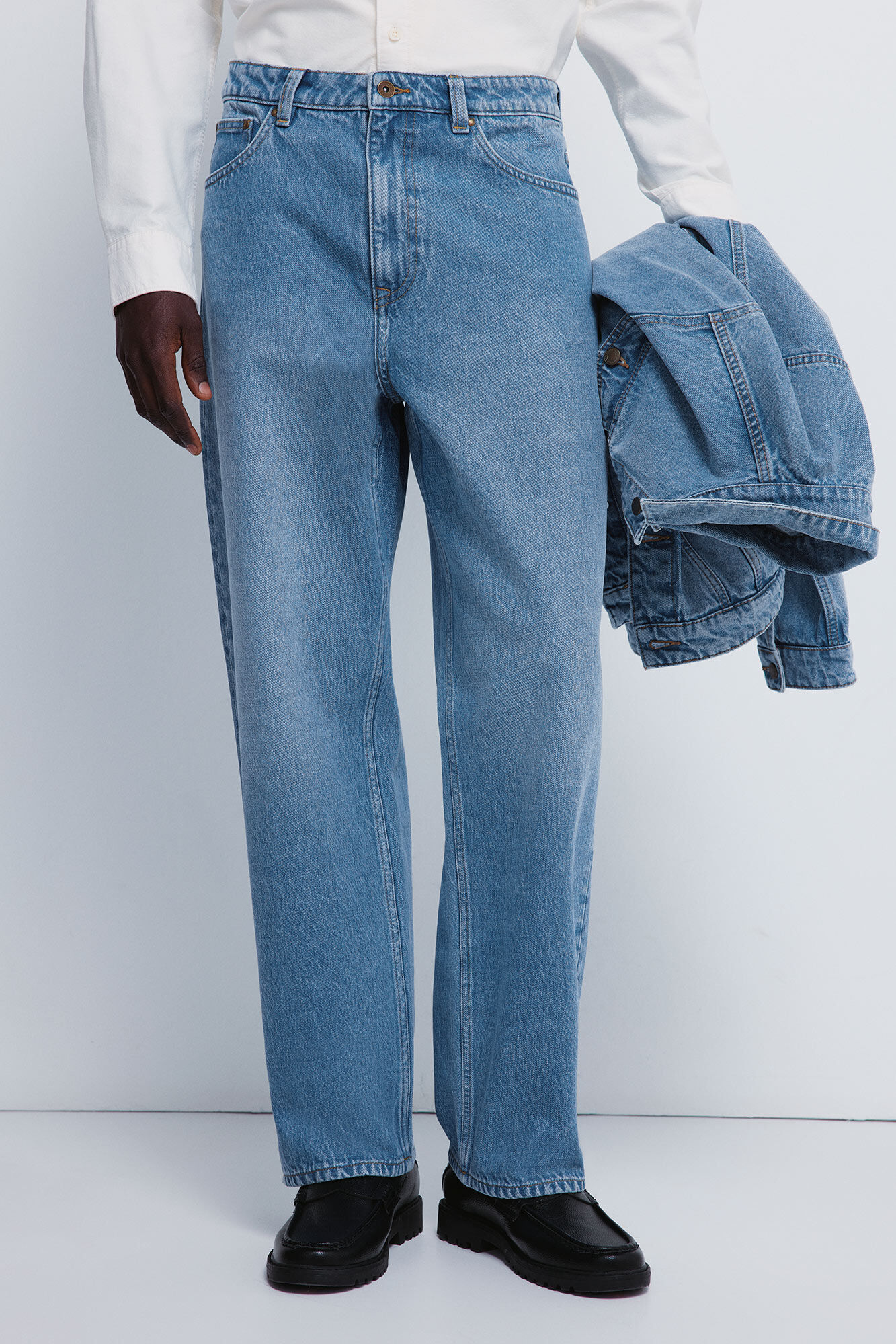 Springfield Vaquero wide leg lavado medio