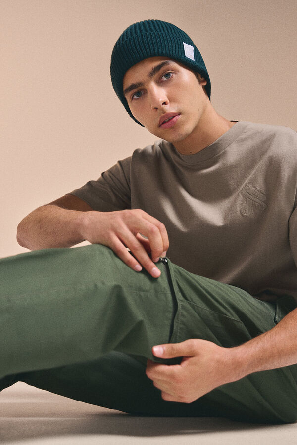 Springfield Pantal&oacute;n cargo confort slim fit estampado