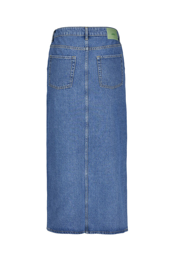 Jack & Jones Falda larga denim azul