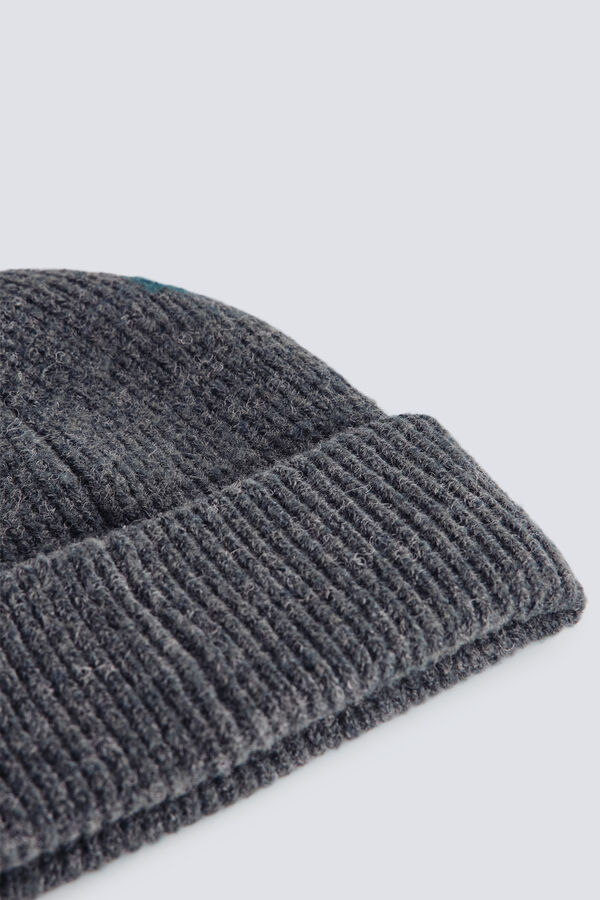 Springfield Malha de malha bon&eacute; cinzento