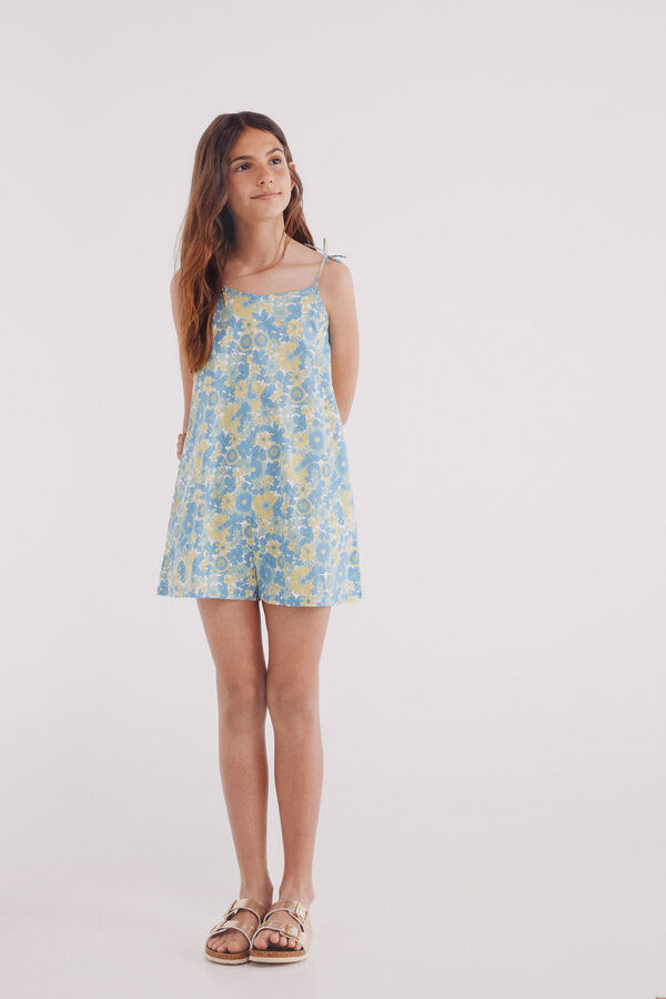 Springfield Kids Mono corto flores ni&ntilde;a verde