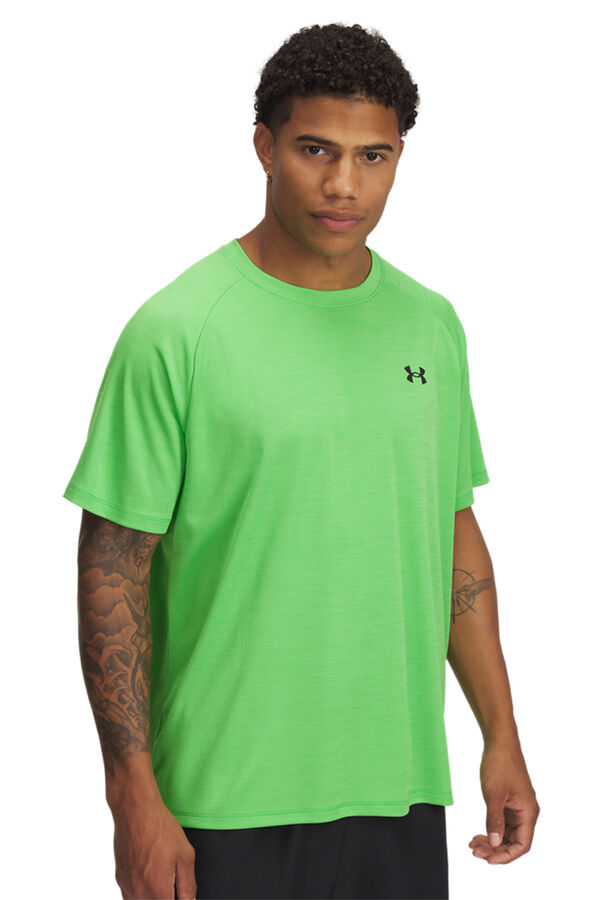 Under Armour T-shirt de manga curta de homem verde
