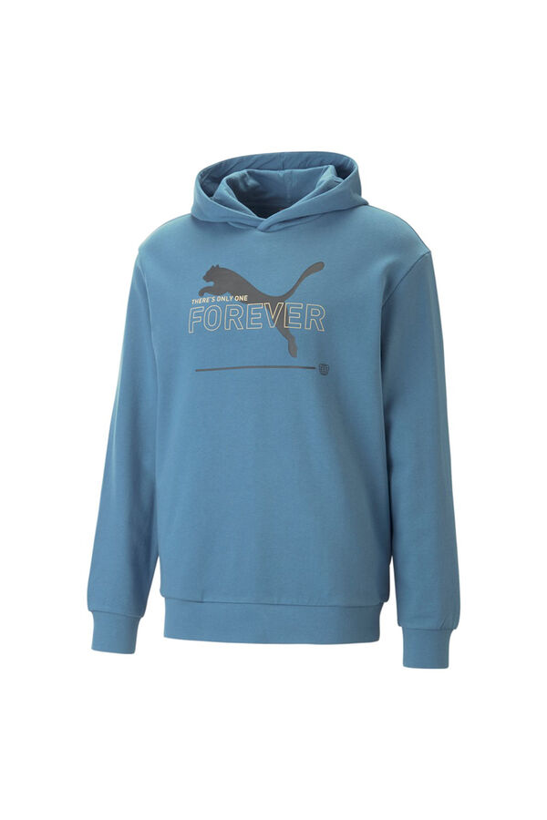 Puma Sudadera logo Puma azul