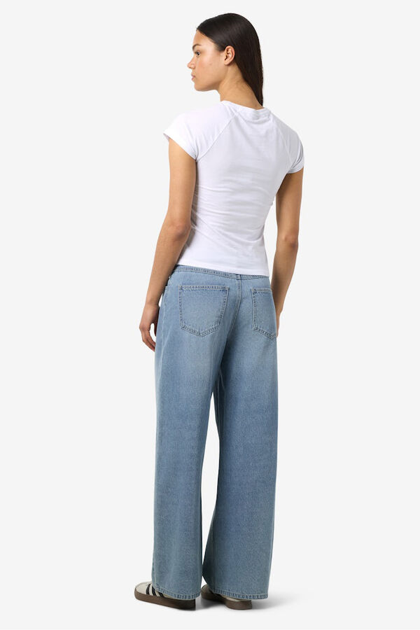 Noisy May Vaquero wide lazada azul