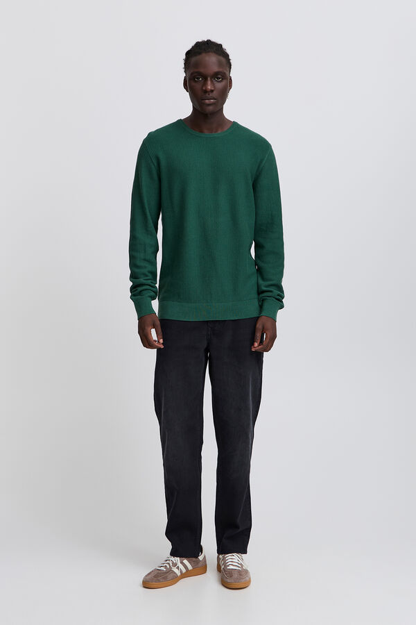 Blend Jersey de punto verde