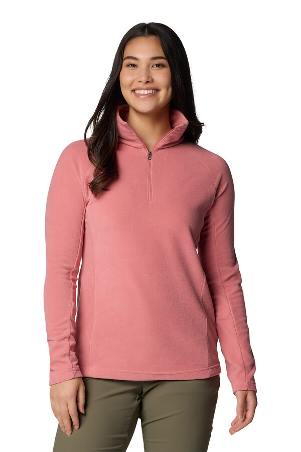 Columbia Casaco polar Columbia Glacial&trade; IV polar fecho-&eacute;clair meia rosa
