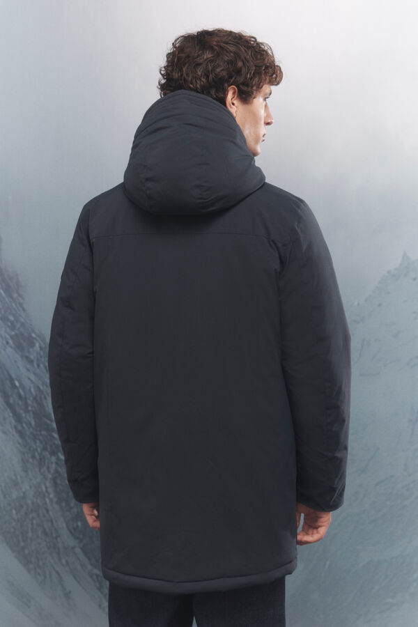 Springfield Casaco t&eacute;rmica acolchoada azul