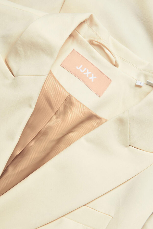 Jack & Jones Chaleco largo tejido tayloring beige