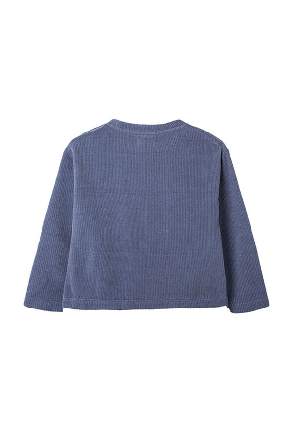 Springfield Kids Jersey chenilla "oui non" ni&ntilde;a azul