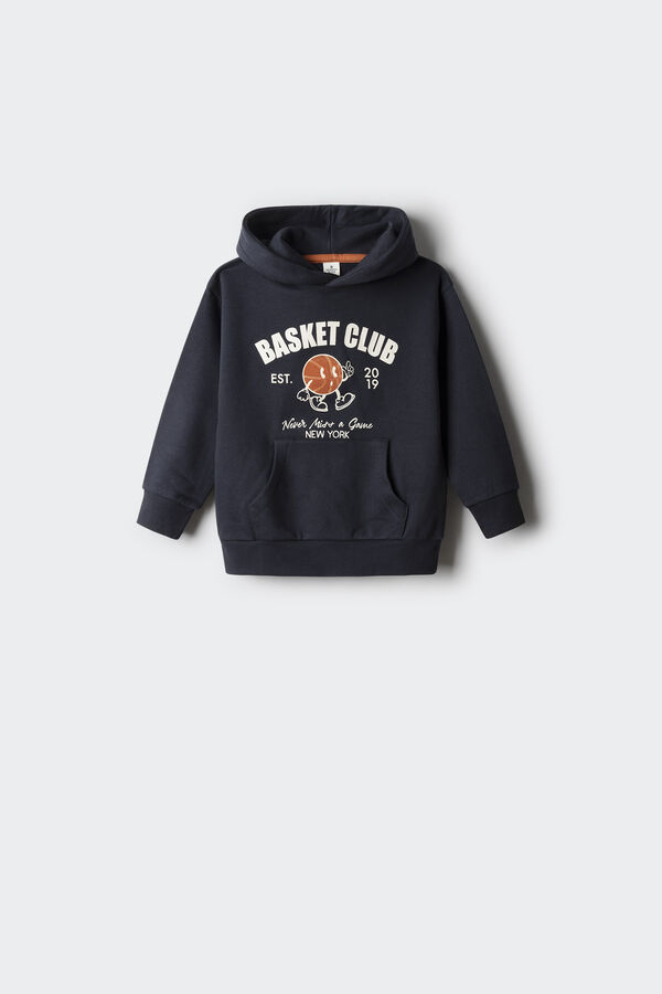 Springfield Kids Sudadera capucha Basket Club azul