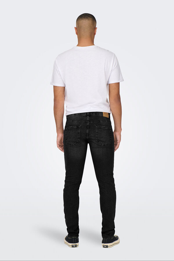 Only & Sons Jeans regular fit. negro