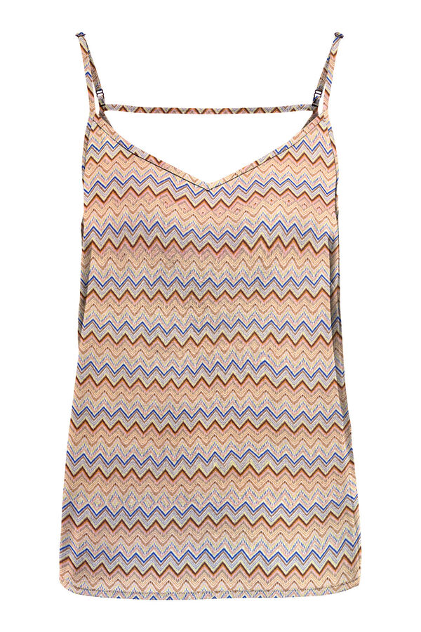 Only Top com alça fina vermelho