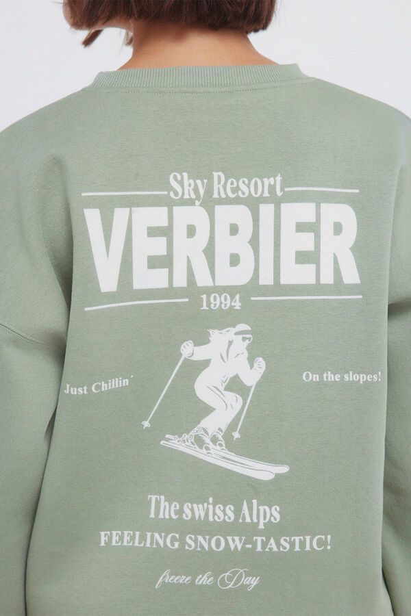 Springfield Sudadera "Verbier" kaki