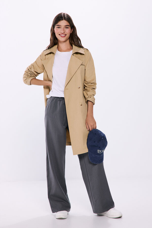 Springfield Pantal&oacute;n jogger ancho gris