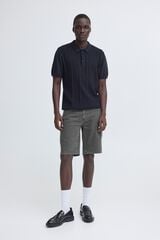 Blend Bermuda jeans 5 bolsos cinzento