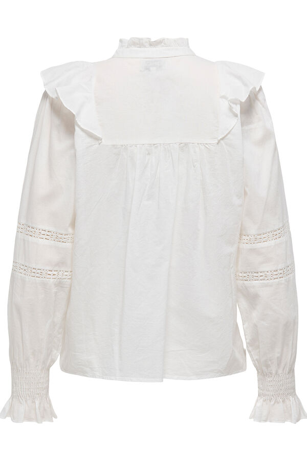 Only Blusa Boho blanco