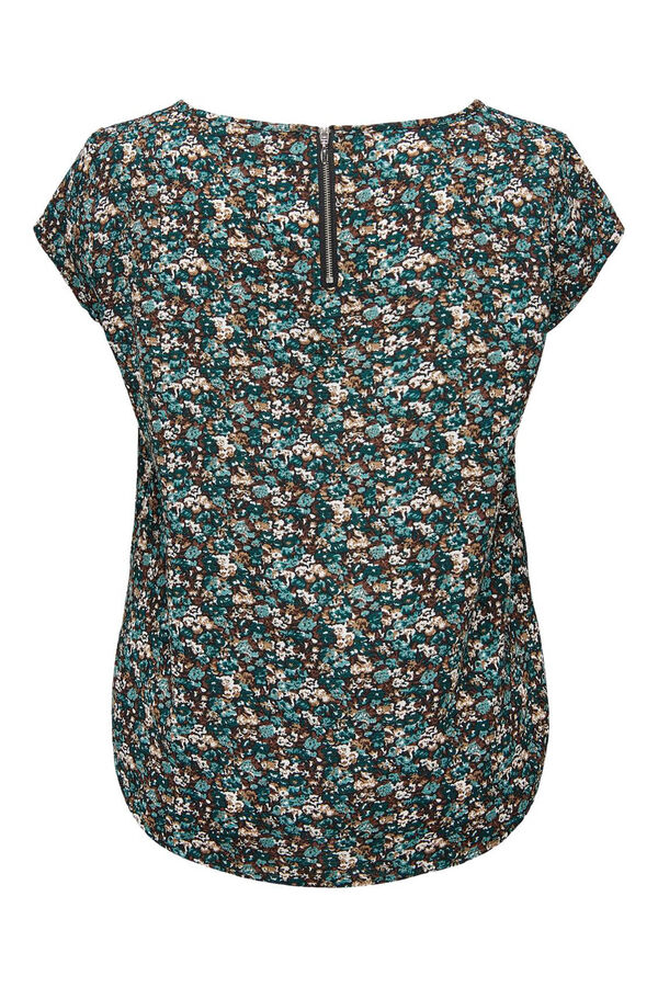 Only Camisola de manga curta verde