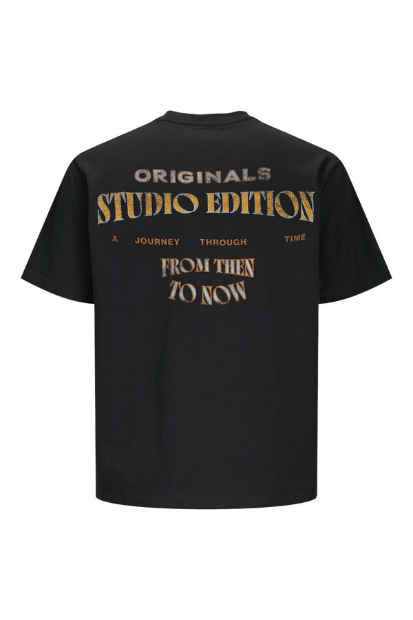 Jack & Jones Camiseta oversize negro