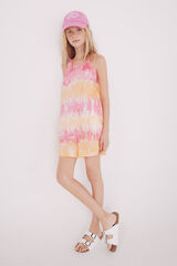 Springfield Kids Peto tye dye niña morado/lila