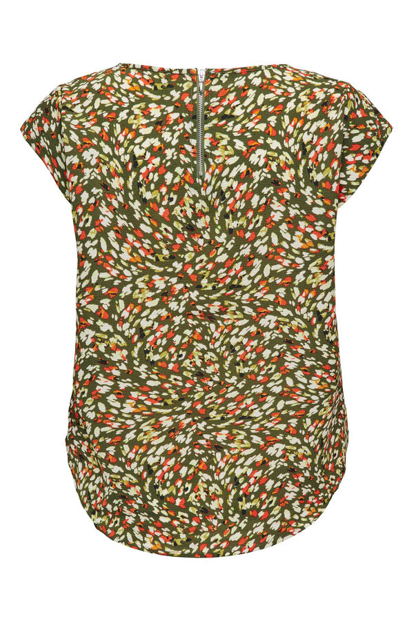 Only Camisola de manga curta cru