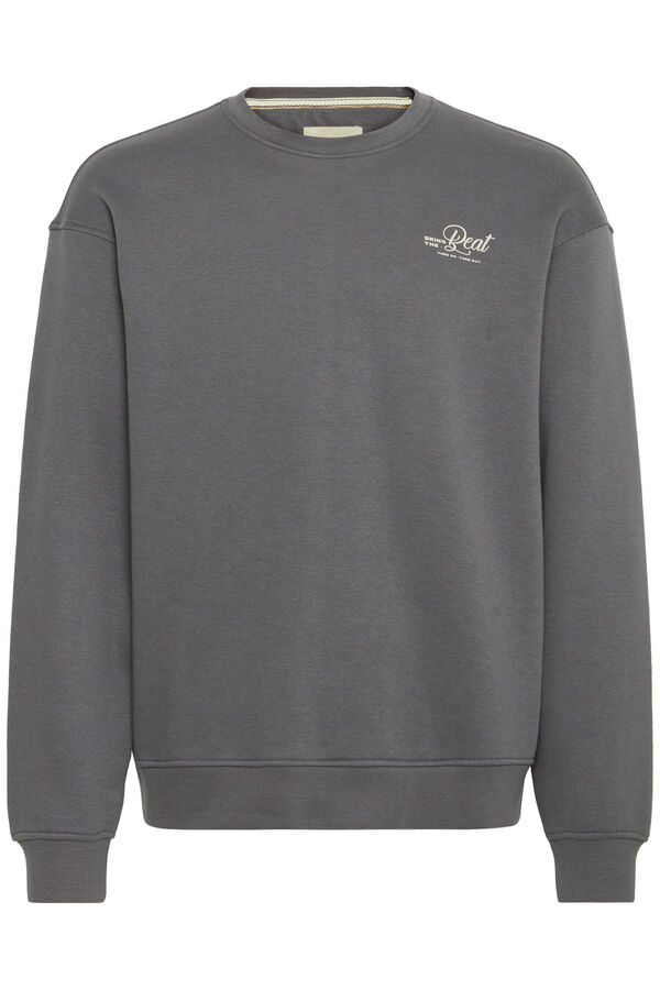 Blend Sweatshirt gola redonda cinzento