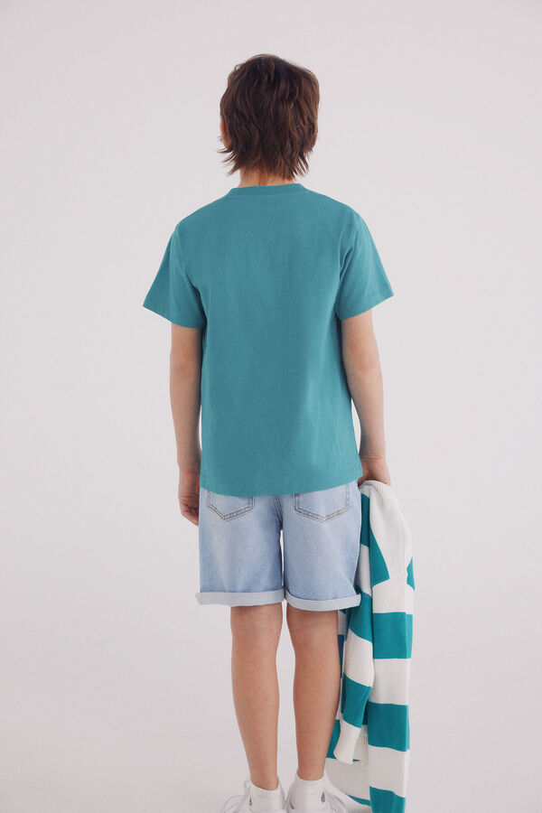 Springfield Kids Camiseta bici tricolor ni&ntilde;o estampado