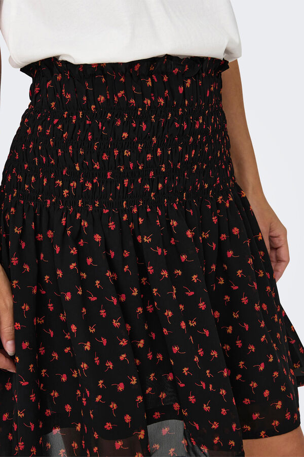 Only mini-saia vermelho