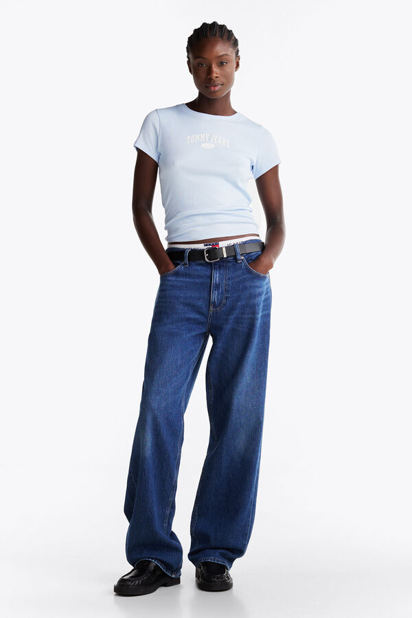 Tommy Jeans T-shirt de mulher Tommy Jeans azul